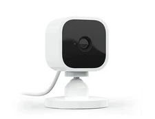 NEW Blink Mini Indoor Wired 1080p Wi-Fi Security Camera in White