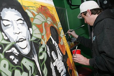 Tyler Gibney during 2006 Sundance American Hardcore After Party in- Old Photo 1