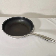 Cuisinart 8" Non Stick Frying Pan Skillet Induction Ready Stainless Steel Bonded