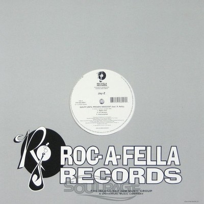Jay-Z feat R. Kelly - Guilty Until Proven Innocent - 12'' US NEU