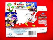 FERRERO &Uuml;-Ei  LEERE 3er VERPACKUNG Serie 2000 VAMPIRELLI ITALIEN