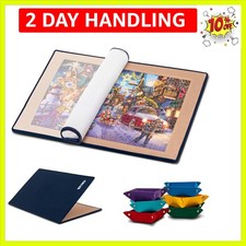Foldable Jigsaw Puzzle Board with 6 Color Sorting Trays, TPU Dustproof Cover,...