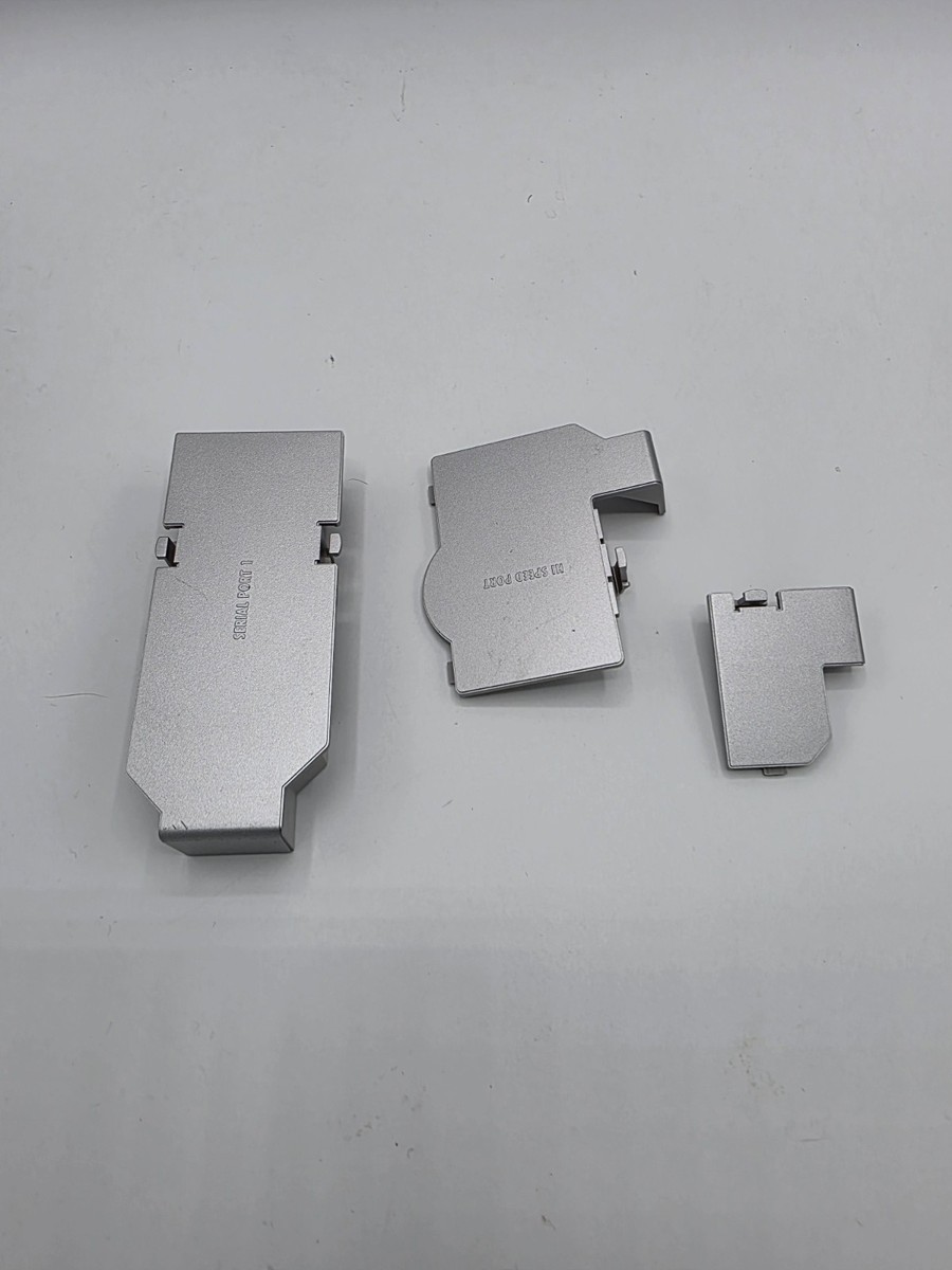 Nintendo GameCube Bottom Port Covers Set – OEM Replacement Serial