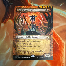 Wizards of the Coast Hexing Squelcher  Borderless (Showcase) MTG ECL R 0317