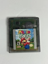 Mario Golf (Nintendo Game Boy Color, 1999) Authentic Works Great - FREE SHIPPING