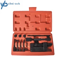 13PCS Chain Cutter Rivet Tool Set Riveting Breaker ATV/Bike/Motorcycle/Cam Drive