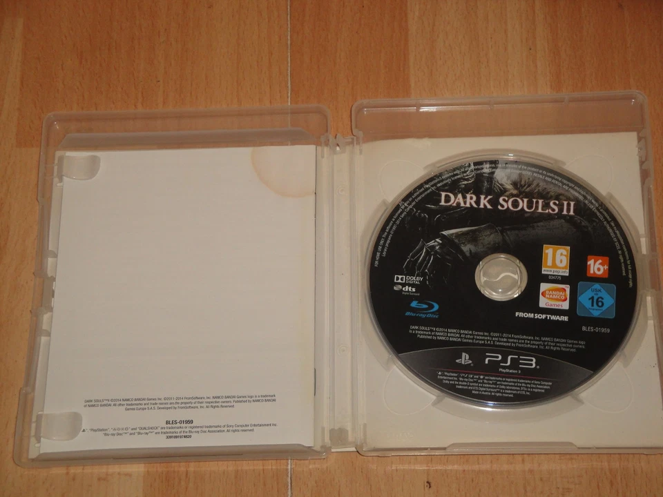 DARK SOULS II DE FROM SOFTWARE PARA LA SONY PLAY STATION 3  PS3 EN BUEN ESTADO, foto 3 de 5