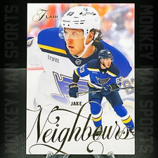 2025-26 Flair - Jake Neighbours - #115 BLUES MINT