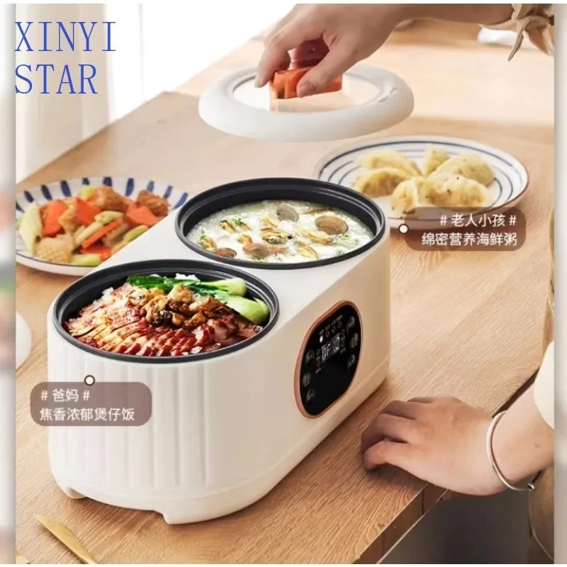 Multifunktionaler Reiskocher, Automatischer Doppeltopf-Reiskocher für Zuhause - Bild 3 von 4