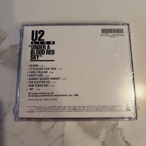 Under a Blood Red Sky U2 Live (CD, 2008) 8 Awesome Tracks! NEW AND SEALED!!! - 第 2/4 張圖片
