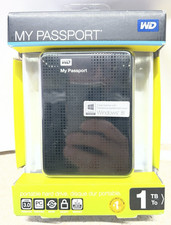 WD My Passport 1TB esterno USB 3.0 NUOVO SCATOLA APERTA (Western Digital)