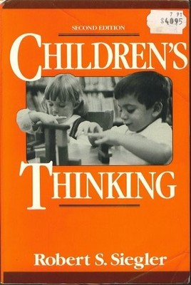 Children's Thinking - paperback Robert S. Siegler