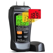 Multi-Functional Humidity Detector for Wood & Walls: Instant Moisture Readings