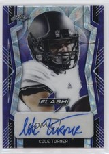 2022 Leaf Flash Portrait Purple Kaleidoscope /15 Cole Turner #PA-CT2 Auto 00gy