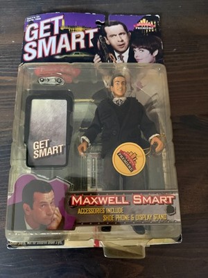 Vintage 1998 EXCLUSIVE PREMIERE MAXWELL SMART GET SMART ACTION FIGURE