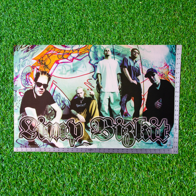 INFINITE / ポスター Vintage 1999 Limp Bizkit Poster Group Shot Graffiti Funky Inc