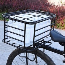 Rear Rack Bike Basket Dog Carrier Container Portable Bicycle Storage Basket for