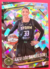 2025 Panini-WNBA Prizm Basketball - CRACKED ICE - Katie Lou Samuelson #82