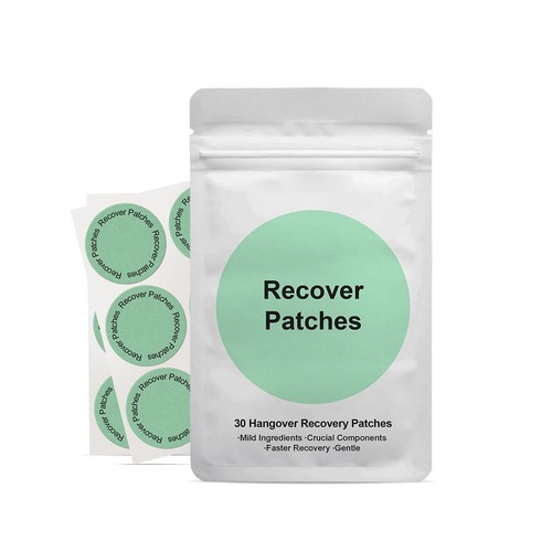 Natural Hangover Aid Care Patch 30pcs - After Party Recovery Sobering Patches - Picture 9 of 23