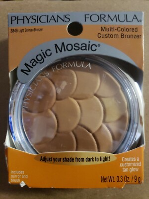 2Physicians Formula Magic Mosaic Multi-Colored Custom Bronzer 3846 Light Bronze