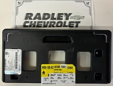 NEW GM OEM CHEVROLET LICENSE PLATE- GENERAL MOTORS GMC 42487081