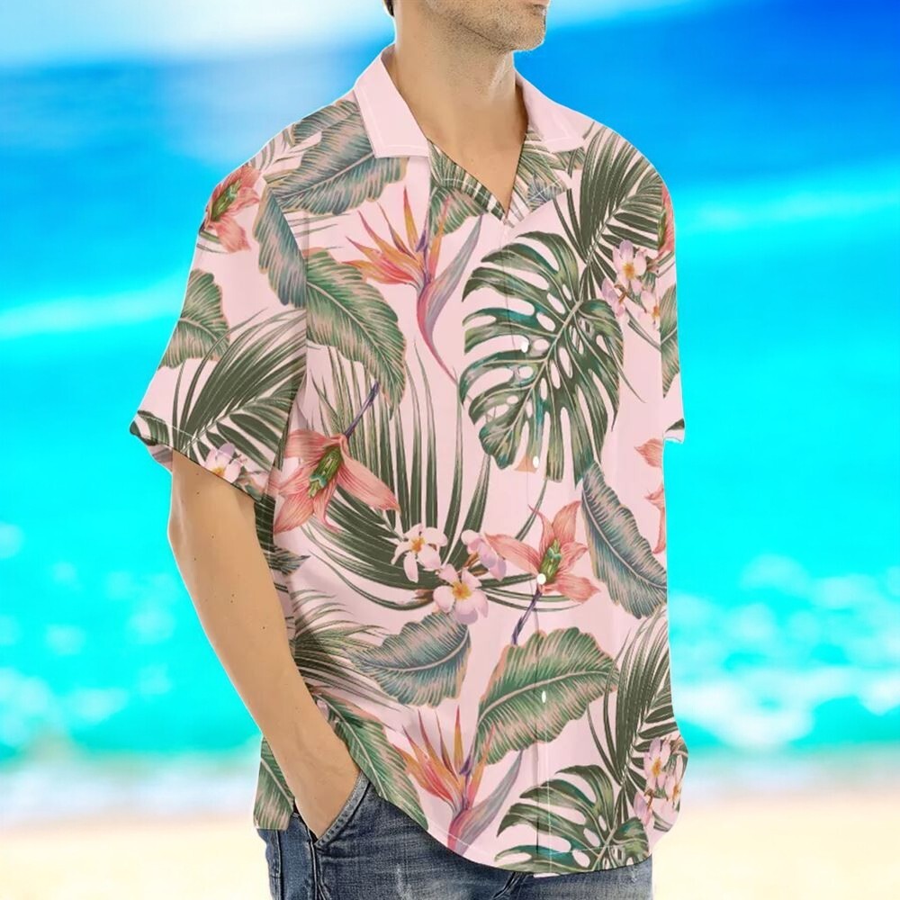 Adam Sandler Floral Hawaiian Shirt