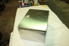 Nvent Hoffman Brushed Stainless Single Door Enclosure ASR0403021 400x300x210mm