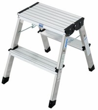 Krause „TREPPY“ DOPPEL-KLAPPTRITT SCHWARZ 2x2 STUFEN