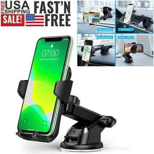 Dashboard Mount Holder Car Windshield Stand For Cell Phone GPS iPhone Samsung LG