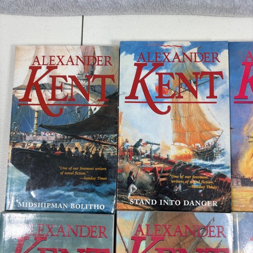 Book Lot Of 9 RICHARD BOLITHO NOVELS Alexander Kent Paperback 1998-1999 Book 1-9 - Bild 4 von 11