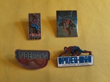 UNIVERSAL STUDIOS LOT 4 DIFFERENT PINS SPIDER MAN  RARE  1 OF 500 O4-6