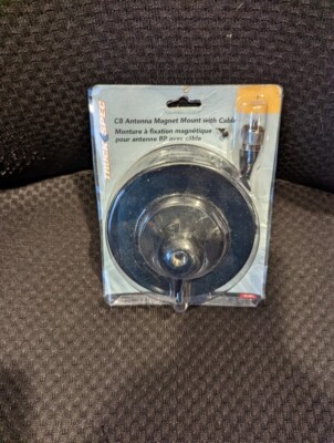 Truck Spec 5''  Magnet Mount 12' Pre-Wired Coax Cable w/ PL-259 Connectors TS-401