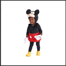  Disney Store Mickey Mouse Plush Costume for Baby - New