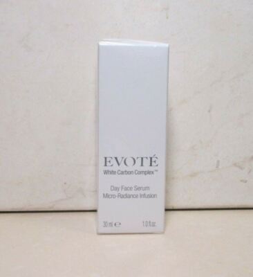 EVOTE WHITE CARBON COMPLEX DAY FACE SERUM 1 OZ NIB