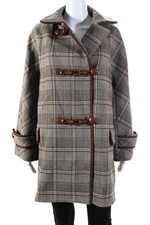 Dice Kayek Womens Duffle Coat Brown Size 44
