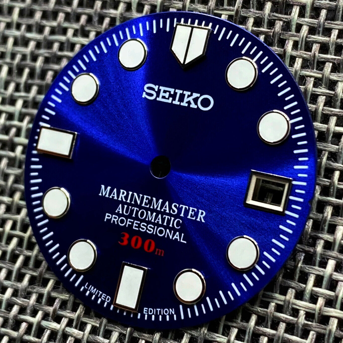 New SEIKO MARINE MASTER BLUE DIAL DATE DIVERS FOR NH35 NH36 4R36 7S26 SKX007  | eBay