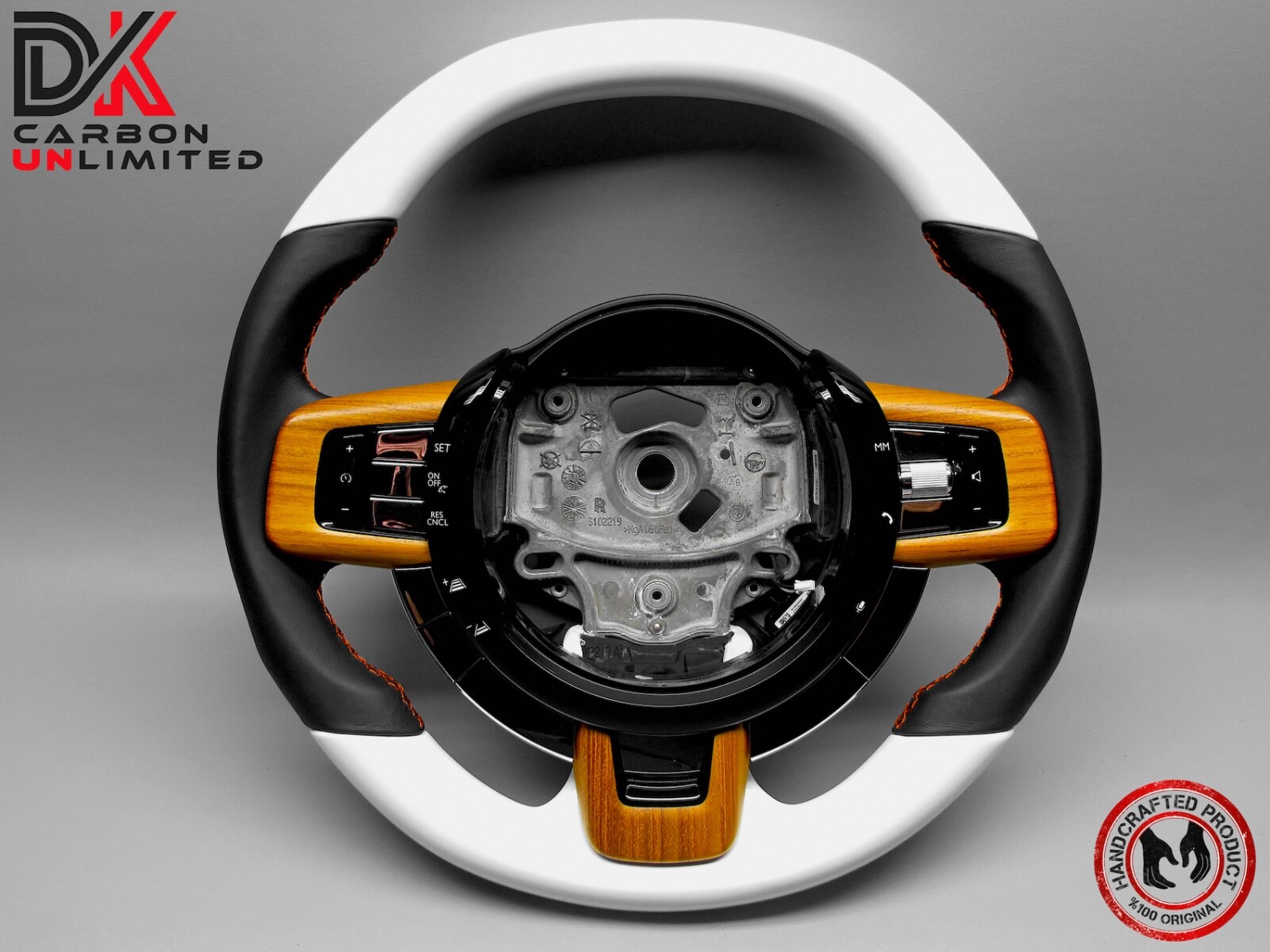 Rolls Royce Cullinan Ghost Spectre Any Color Stitch Ceramic White Steering Wheel