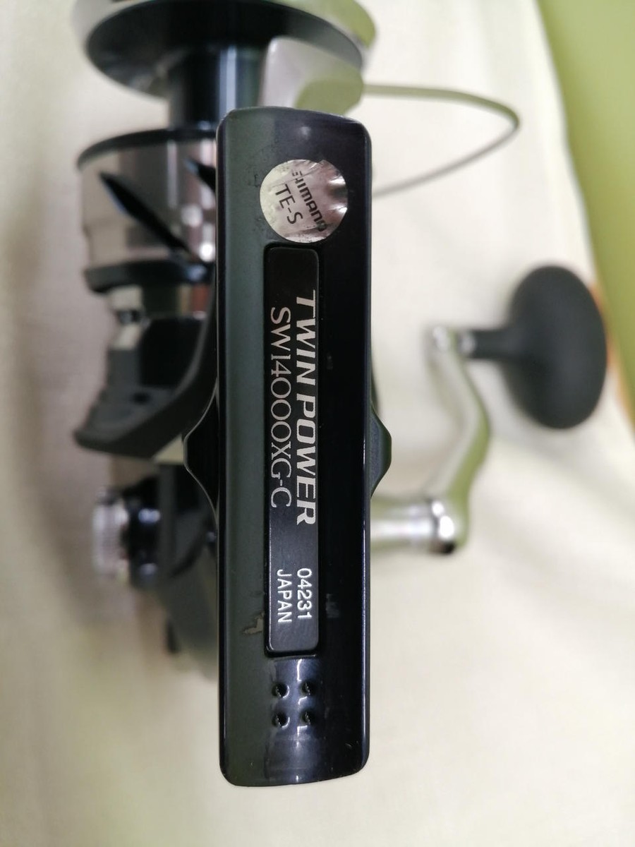 SHIMANO 21 TWIN POWER SW 14000XG SPINNING REEL 862303 | eBay