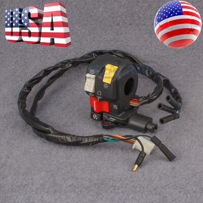 Handlebar Switch Assembly – Start/Kill/Headlight For Honda FourTrax 300 TRX300 1988-1995