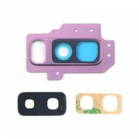 Kamera Linse FüR Samsung Galaxy S9+ G965F Rosa Glas Mit Rahmen (Hinten)