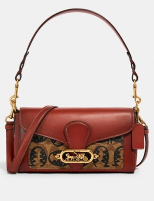 terrain crossbody in signature canvas with rexy by guang yu