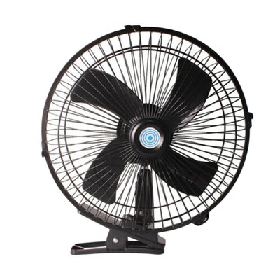 10 Inch 12V Car Electric Fan Adjustable Speed Oscillating Cooling Fans with Clip