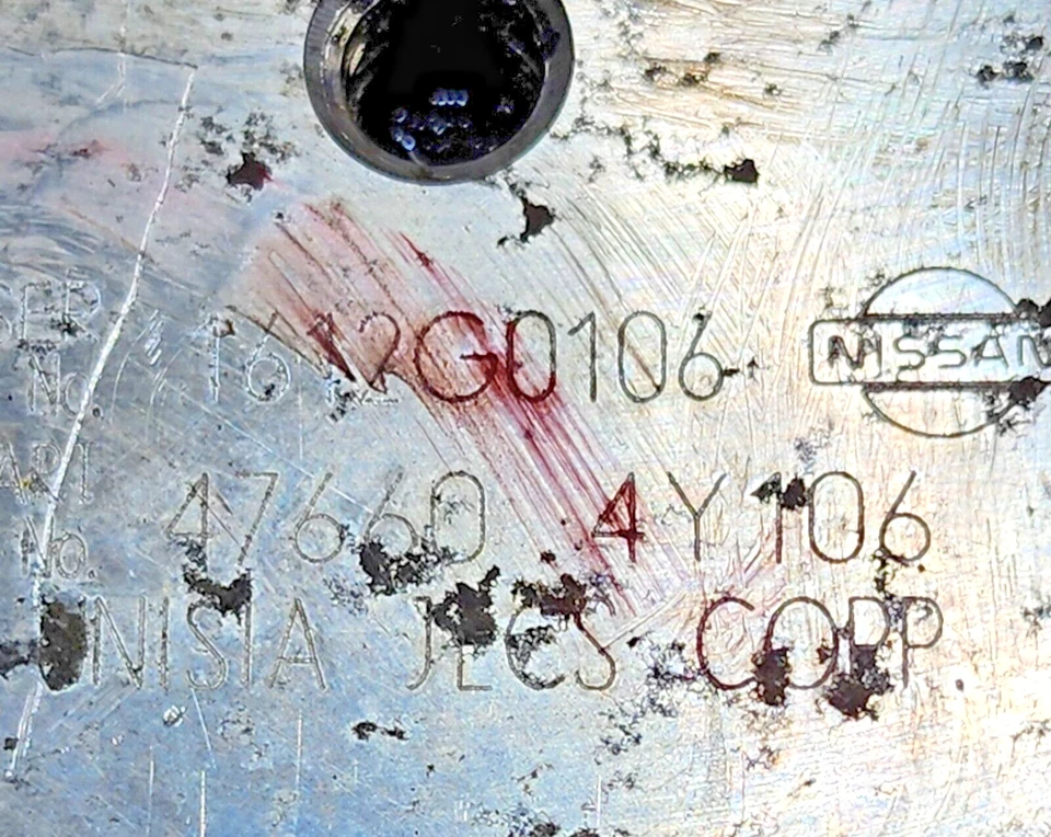 Nissan Máxima/Infiniti I30 2000 2001 ABS actuador de freno antibloqueo OEM 47660-4Y Foto 3 de 4