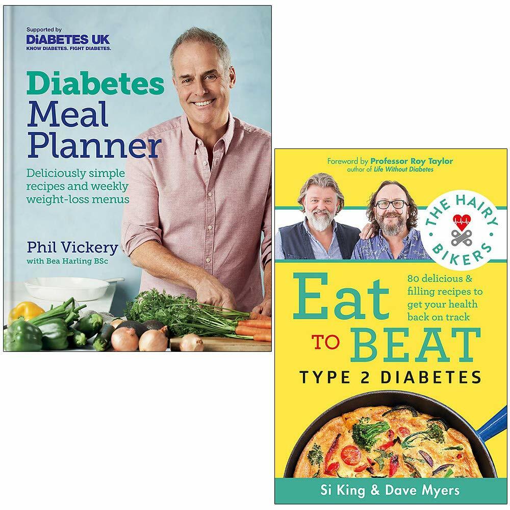 Diabetes Meal Planner, Hairy Bikers Eat to Beat Type 2 Diabetes 2 Books Set - Image 3