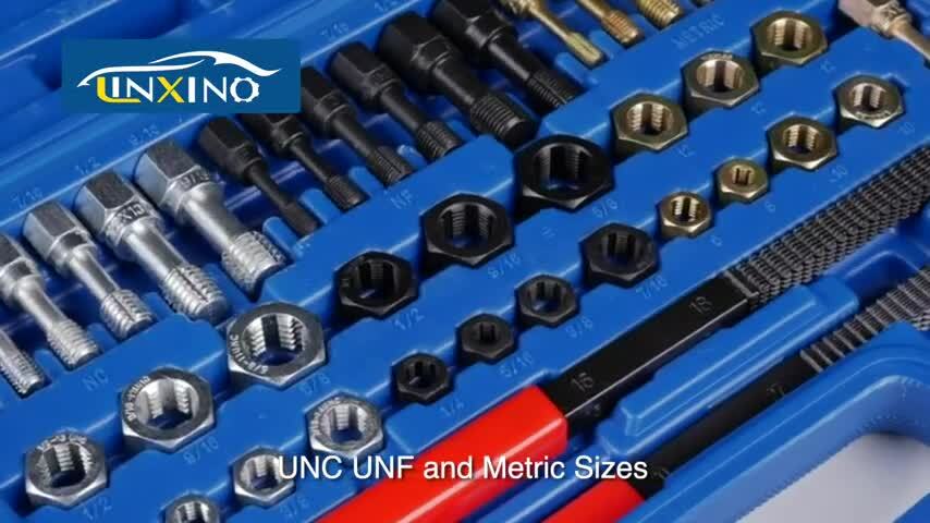 42PCS Thread Repair Kit Thread Chaser Set In UNC, UNF Thread Restorer Kit | UK - Foto 8