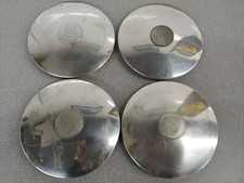 Set Of Used Porsche 356c 356sc 911 912 914-6 Chrome Hubcaps W Crests Nla 36 Set Of Used Porsche 356c 356sc 911 912 914-6 Chrome Hubcaps W Crests Nla 36