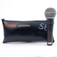 Shure SM58 Cardioid Dynamic Vocal Microphone with Bag