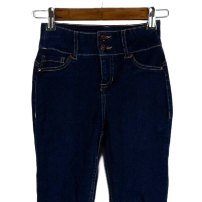 Blue Spice women girdle tummy slimming skinny jean size stretch dark high  rise