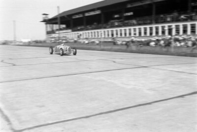 Hermann M�ller, Auto Union C 1937 Motor Racing Old Photo 4