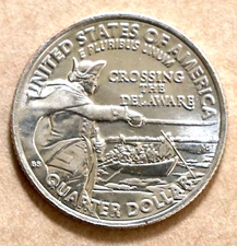 2021 D Washington Crossing the Delaware quarter  BU Uncirculated